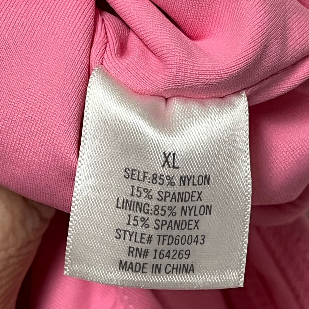 3/$15 LAST CHANCE! ALYA Bubblegum Pink Bodysuit Size XL - Picture 8 of 10